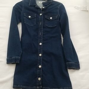 Zara denim dress  New Sz XS